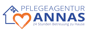 PFLEGEAGENTUR ANNAS GmbH -  Logo - 24 Stunden Pflege Betreuung München
