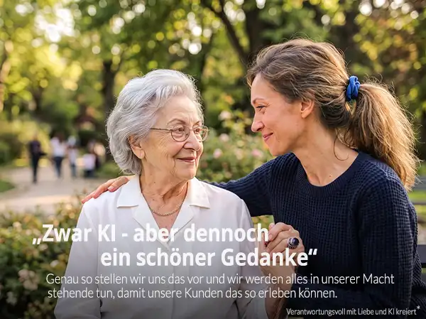 Aktivieren, Fördern, Motivieren bei der 24 Stunden Pflege Betreuung - PFLEGEAGENTUR ANNAS München